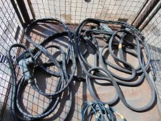 2 x Long Nato Inter Vehicle Jump Start Cables