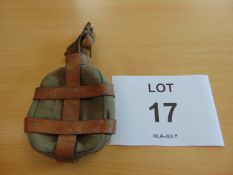 W.W. 2 German Oil Bottle c/w Brass Fittings, Filler and Leather Straps