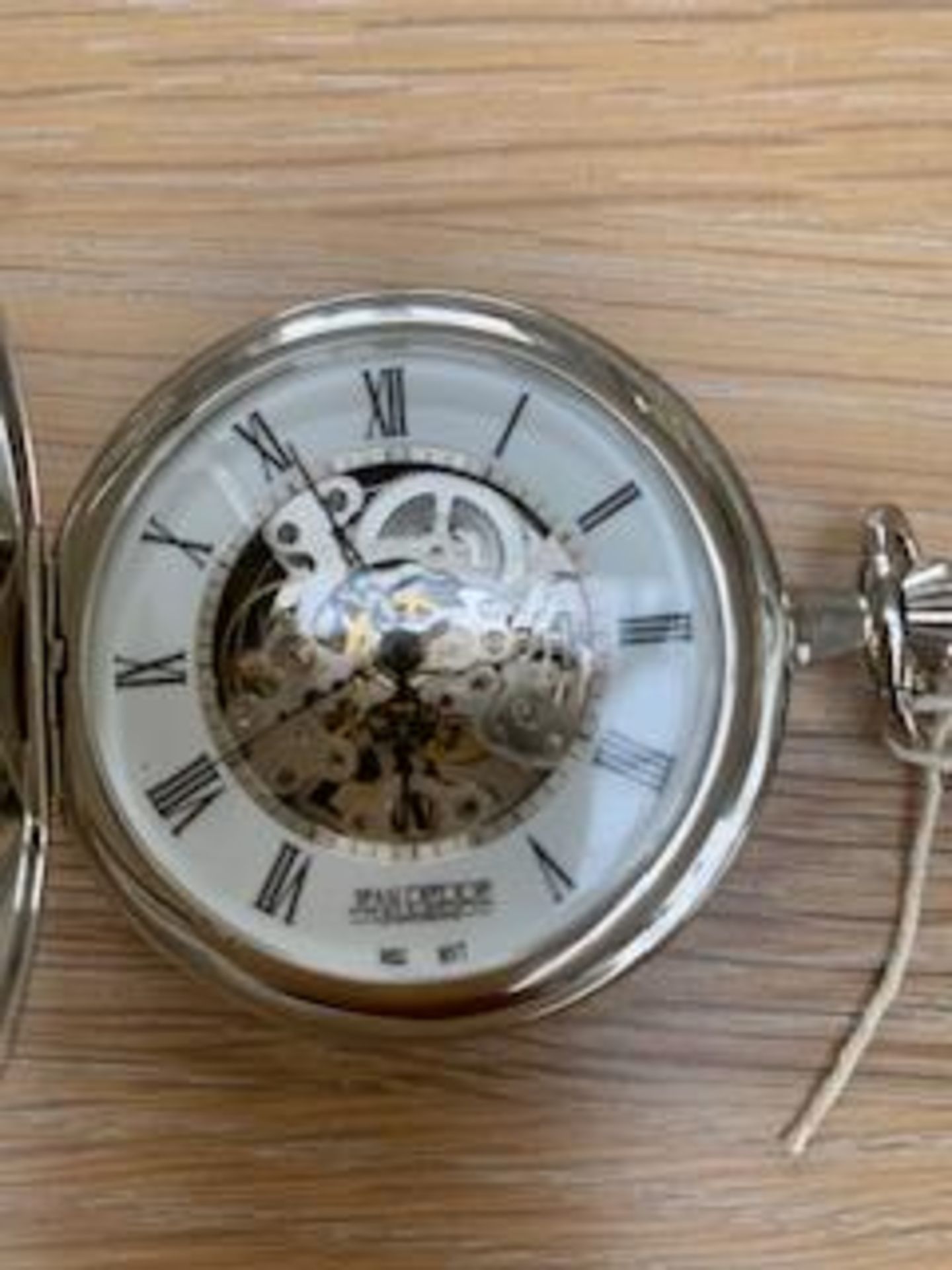 JEAN PIERRE SWITZERLAND POCKET WATCH & CHAIN - Image 2 of 8