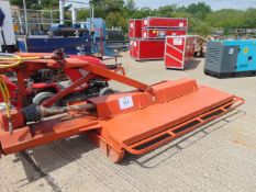 Watterson 8ft Tractor Mounted off set hydraulic topper mower