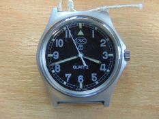 Unissued CWC W10 British Army service watch with Nato Markings, Date 1991, * GULF WAR 1 *