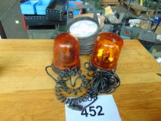 2 x Magnetic Beacon and Magnetic Spot Light