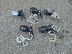 5 x Clip On Work Lights