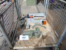 Swindens Rotating Vice, Tools etc