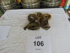 5 x Sten / Sterling SMG Webbing Slings