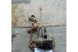 1.5 ton Felco Engine Lifting crane from MoD