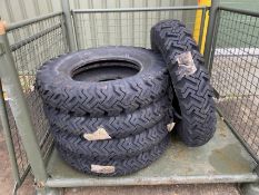 Goodyear Hi-Miler Xtragrip 6.50x16 unused tyres x 5, original fitment on LR Lightweights etc