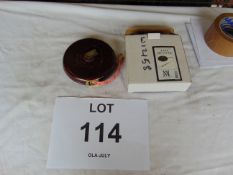 Royal Dock Yard Bakelite Tape Measure New in Box