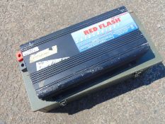 DMS Technologies Red Flash Safe Charger 3 Stage Battery Charger