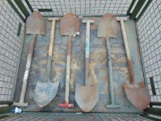 6 x T Handle Shovels