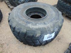 Michelin X 525/65 R 20.5 XS on Rim