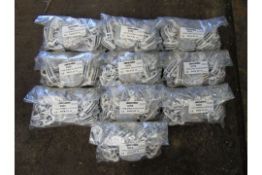 100 x Unissued Centurion Adjustable Elasticated Chin Straps (S30E)