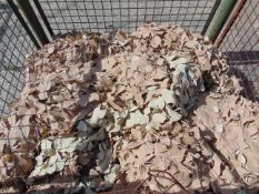Stillage of Original Desert Camouflage Netting