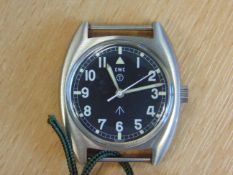 V.V. RARE UNISSUED CWC MECHANICAL W10 BRITISH ARMY SERVICE WATCH NATO MARKINGS DATE 1980