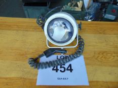 Francis Land Rover Q Beam, 12 Volt 300,000cp Search light c/w Plug etc