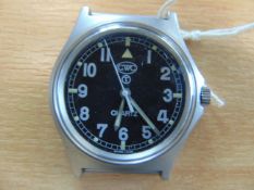 Nice CWC W10 British Army service watch Nato Marks, Date 1997