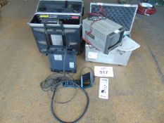 EVEREST XL 240 LS Video Probe c/w Monitor etc, 2 x Cases