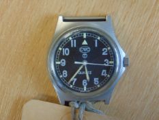 CWC W10 BRITISH ARMY SERVICE WATCH NATO MARKS DATE 1991 ** GULF WAR I**