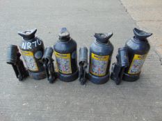 4 x Weber 3000Kg Hydraulic Jacks