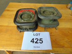 2 x Clansman Free Standing Loud Speaker Units