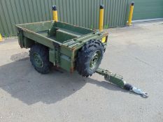 Logic SMT172B 2 wheel ATV Quad Bike Trailer with Drop Tailgate