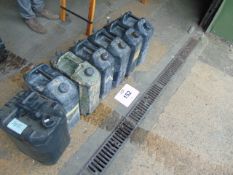 7 x Water 20 Litre Water Containers