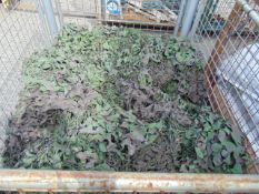 1 x Stillage of Woodland Camo Netting Good Condition