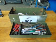 Mechanics Tool Box and Tools