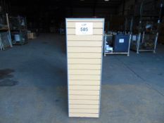 Double Sided Display/Book Shelf Unit on Castors for shop etc.