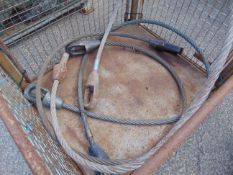 3 x Heavy Duty 61T Recovery Wire Ropes