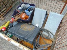 Wheel Chocks, Beacon, Tools etc