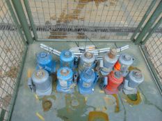10 x Weber 10 ton Hydraulic Jacks