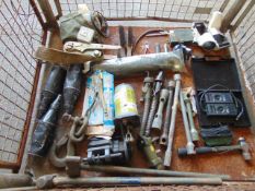 1 x Stillage of Tools Straps, Brake Assembly Spouts etc