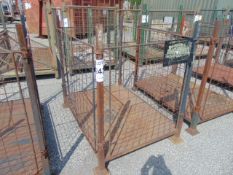 Steel Stacking Stillage with removeable sides and corner posts