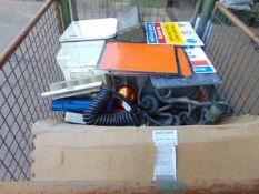 1 x Stillage of Fighting Vehicle Spares Signs etc