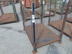 Steel Stacking Stillage with removeable sides and corner posts