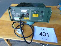 Clansman 240 Volt 14/28 Volt Power Supply unit c/w Main lead
