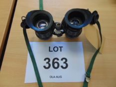 1 x Pair of Avimo 7 x 42 L12A1 British Army Self Focusing Binos c/w strap and Lens Covers