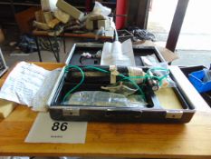 Portable Oxygen Kit in case with Papers