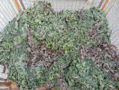 1 x Stillage of Woodland Camo Netting Good Condition