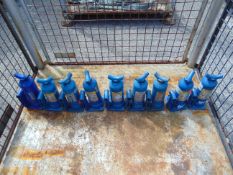 9 x Weber 3T Hydraulic Jacks