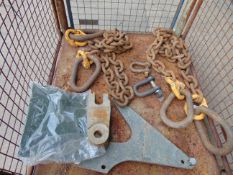 2 x HD Lifting Chains, D Shackles etc