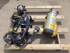 Interspiro Spiroguide II SCBA pack frame harness with Mask and 300 Bar Cylinder