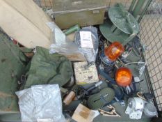 1 x Stillage Tools, Straps, Cables Wiper Motor Jerry Can Carrier etc