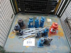 10 x 3ton & 20ton Hydraulic Jacks