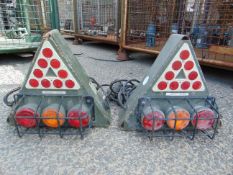 Foden 6x6 Recovery Demountable Trailer Warning Lights