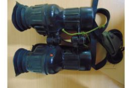 AVIMO L12A1 BRITISH ARMY SELF FOCUSING BINOS 7X 42 C/W FILTERS ETC