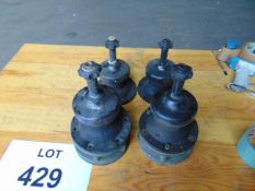 4 x Clansman Antenna Bases