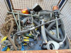 1 x Stillage FV Tow Ropes, Tools Flashing Beacons etc