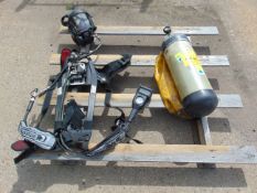 Interspiro Spiroguide II SCBA pack frame harness with Mask and 300 Bar Cylinder